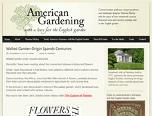 Tablet Screenshot of americangardening.net